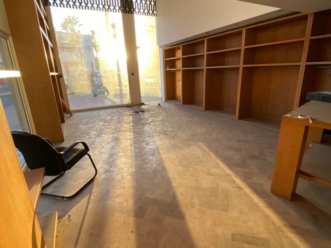 Magasin à louer de 80m² bien situé au centre ville